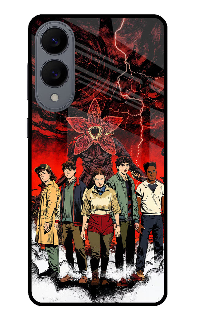 Ordinary Things Characters Samsung S25 Edge Glass Case Back Cover by Casekaro