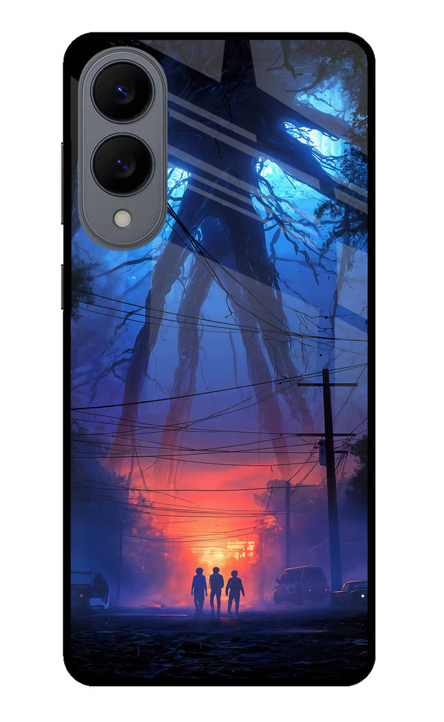 Ordinary Things Shadow Samsung S25 Edge Glass Case Back Cover by Casekaro