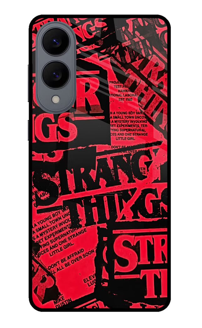 Ordinary Things Samsung S25 Edge Glass Case Back Cover by Casekaro