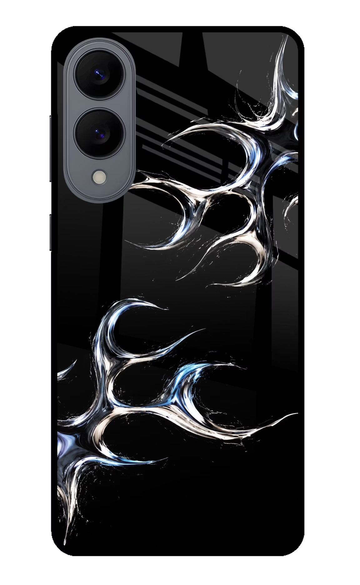 Chrome Tribal Samsung S25 Edge Glass Case