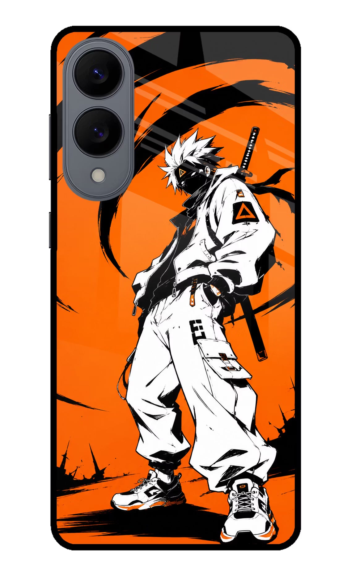 Street Samurai  Samsung S25 Edge Glass Case Back Cover by Casekaro