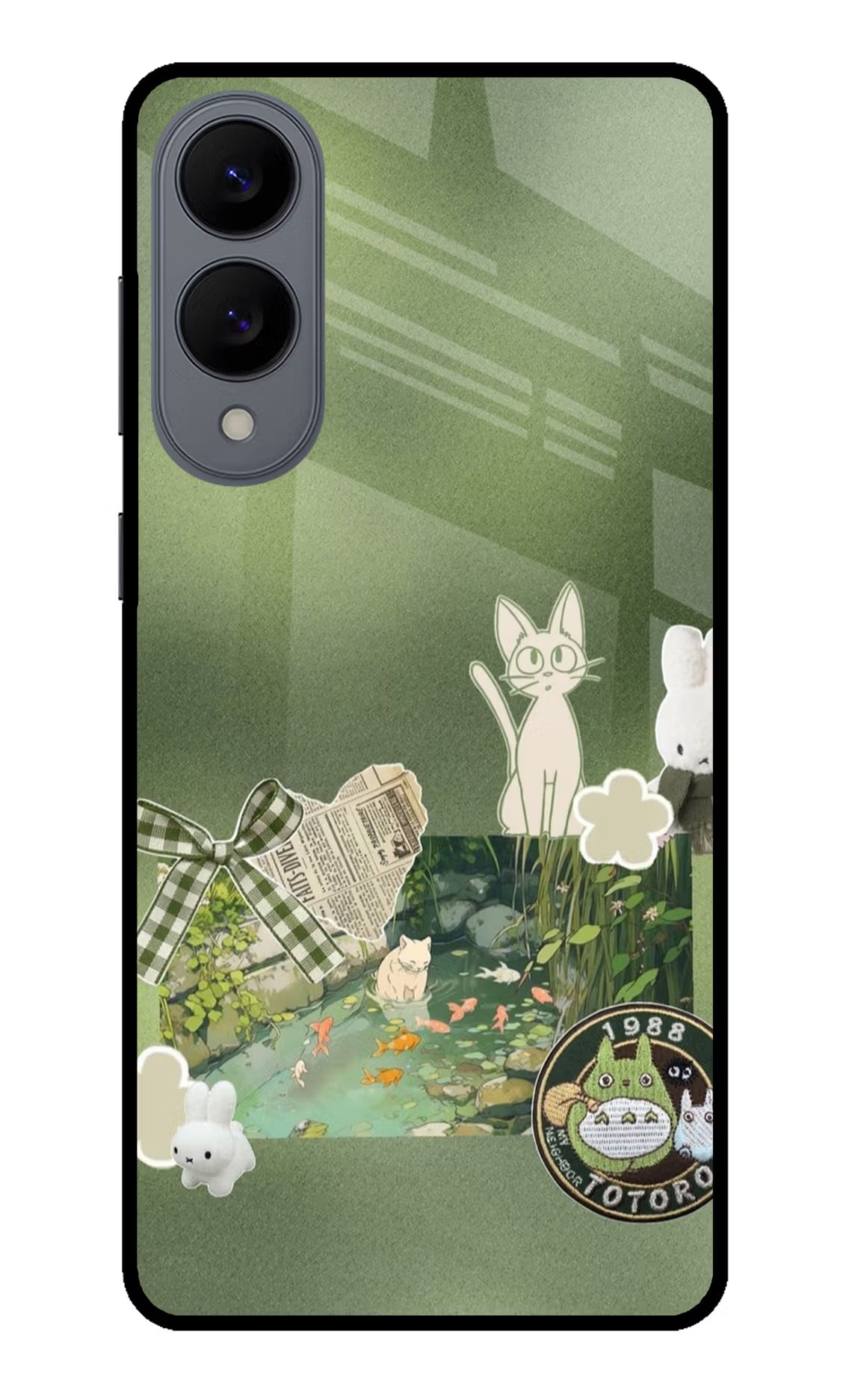 Aesthetic anime Samsung S25 Edge Glass Case