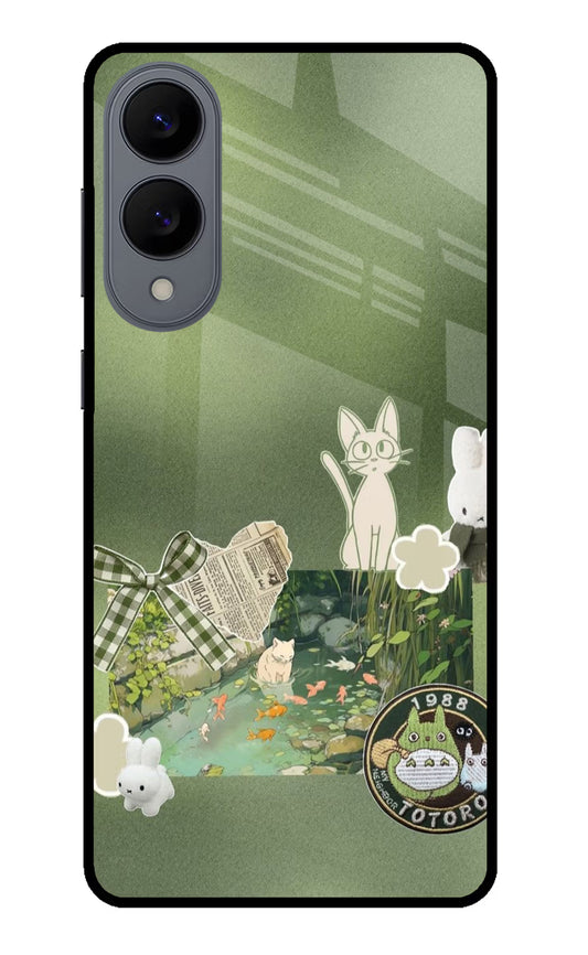 Aesthetic anime Samsung S25 Edge Glass Case