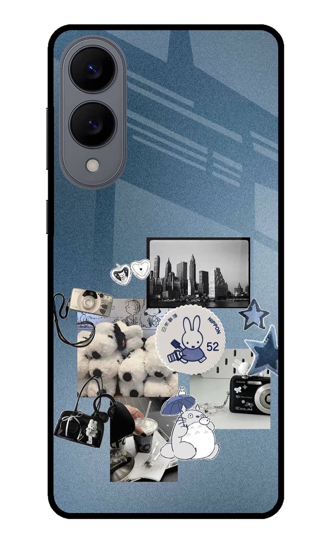 Miffy Samsung S25 Edge Glass Case Back Cover by Casekaro