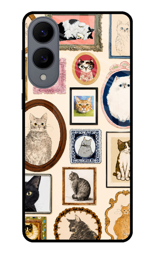 Mirror Cats Samsung S25 Edge Glass Case