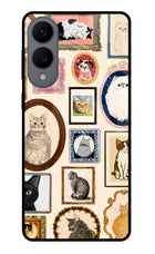 Mirror Cats Samsung S25 Edge Glass Case Back Cover by Casekaro