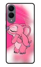 Angel Hug Samsung S25 Edge Glass Case Back Cover by Casekaro