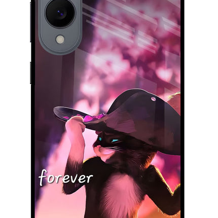 Forever Cat Samsung S25 Edge Glass Case