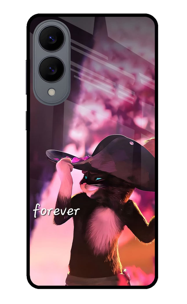 Forever Cat Samsung S25 Edge Glass Case