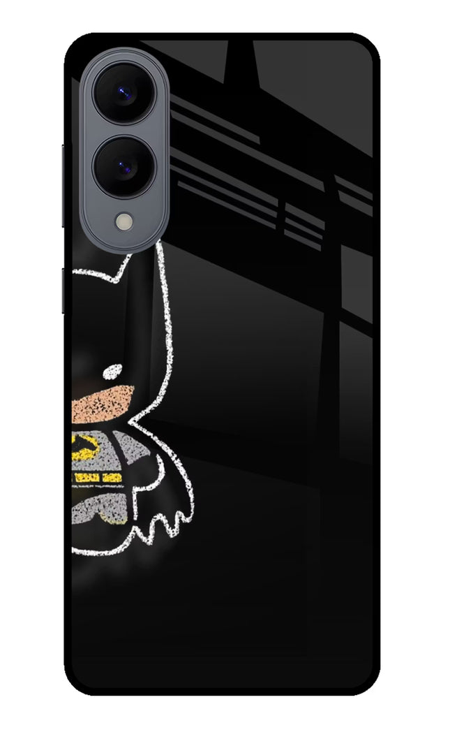 Bat Kitty Samsung S25 Edge Glass Case