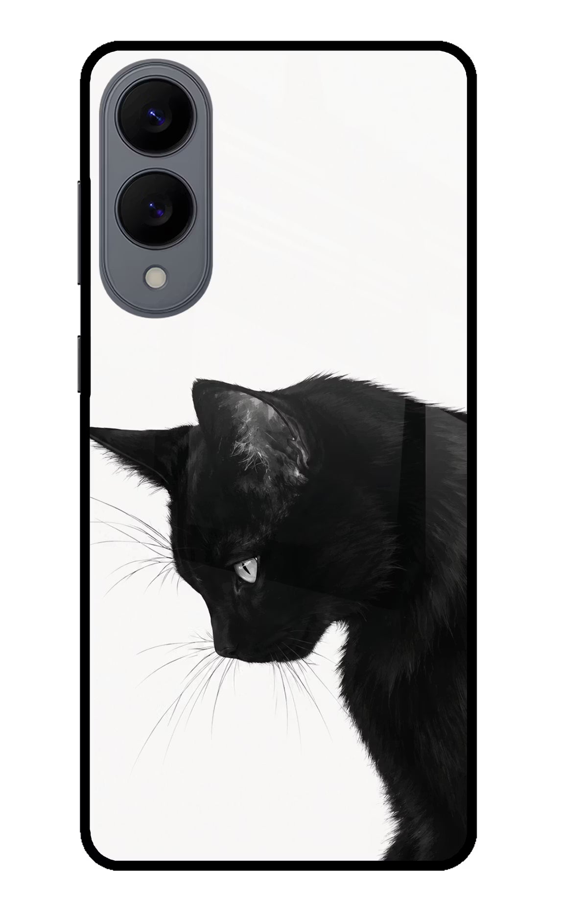 Shadow Gaze Samsung S25 Edge Glass Case