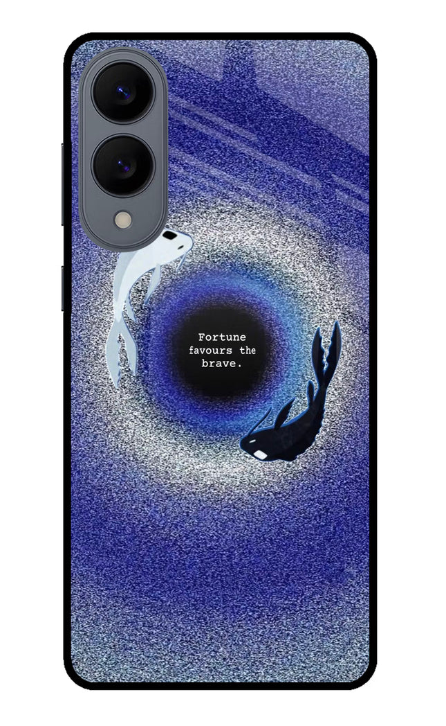 Dark Koi Samsung S25 Edge Glass Case
