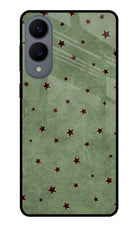 Green Stars Samsung S25 Edge Glass Case