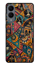 Folk Print Samsung S25 Edge Glass Case