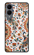 White Mayura Samsung S25 Edge Glass Case
