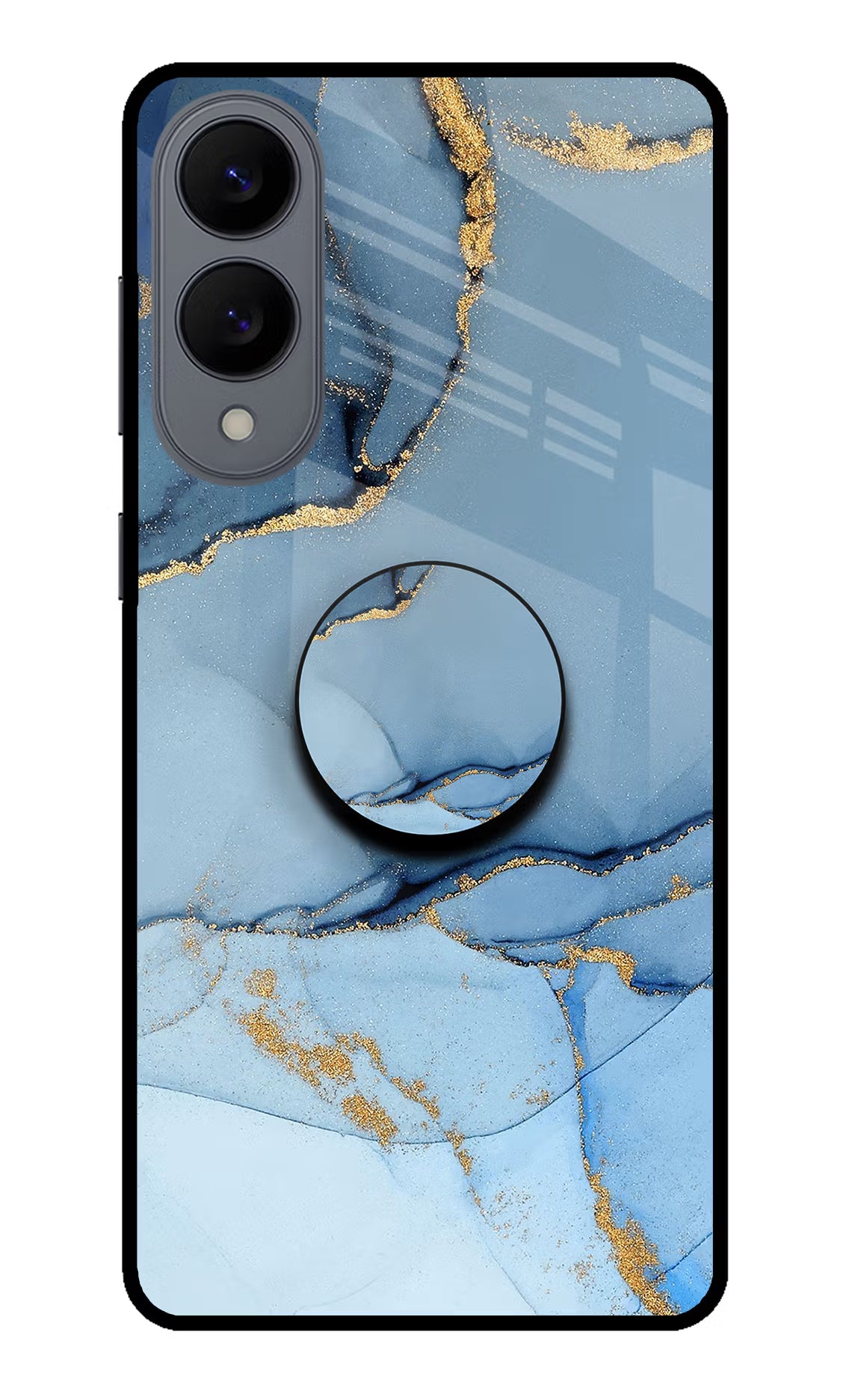 Blue Marble Samsung S25 Edge Pop Case by Casekaro