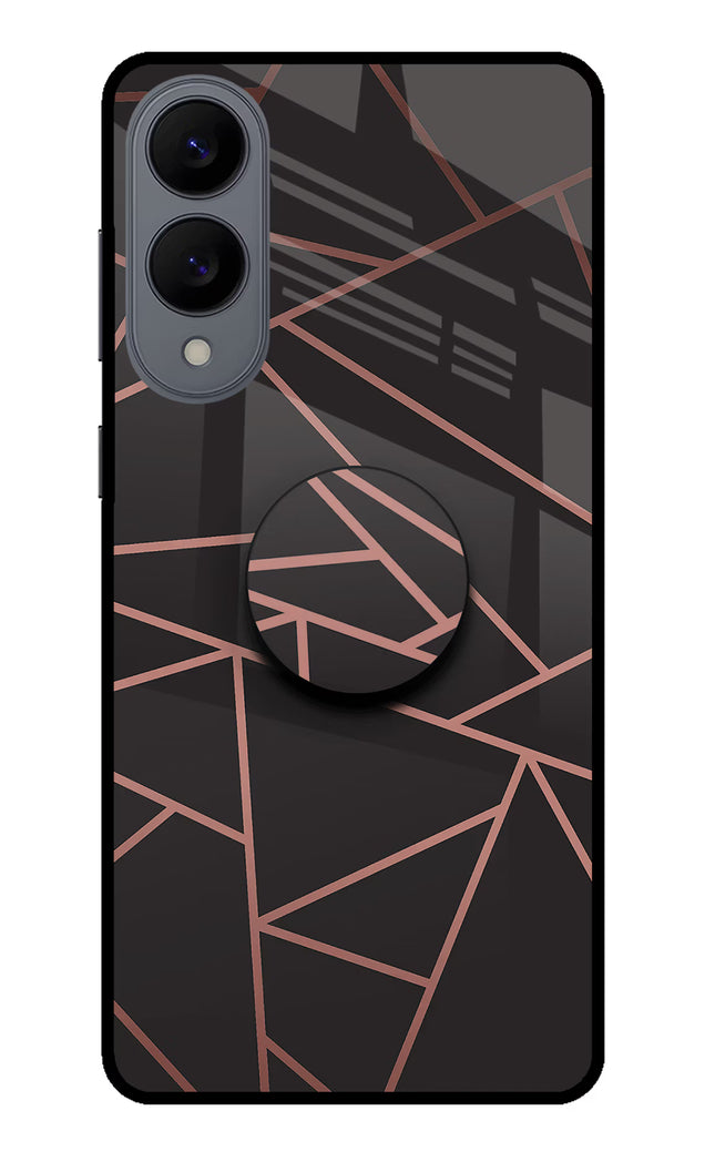 Geometric Pattern Samsung S25 Edge Pop Case by Casekaro