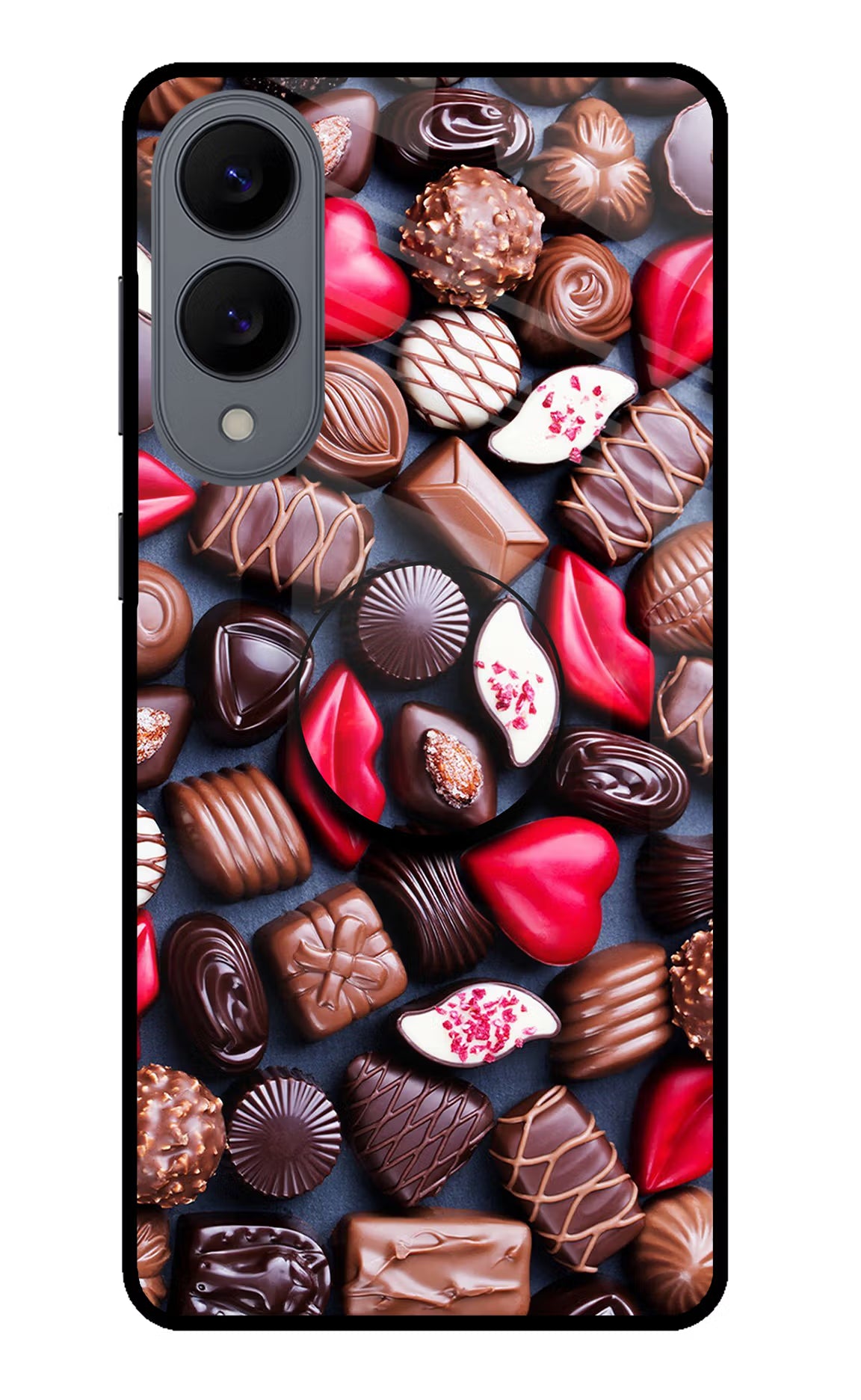 Chocolates Samsung S25 Edge Pop Case by Casekaro