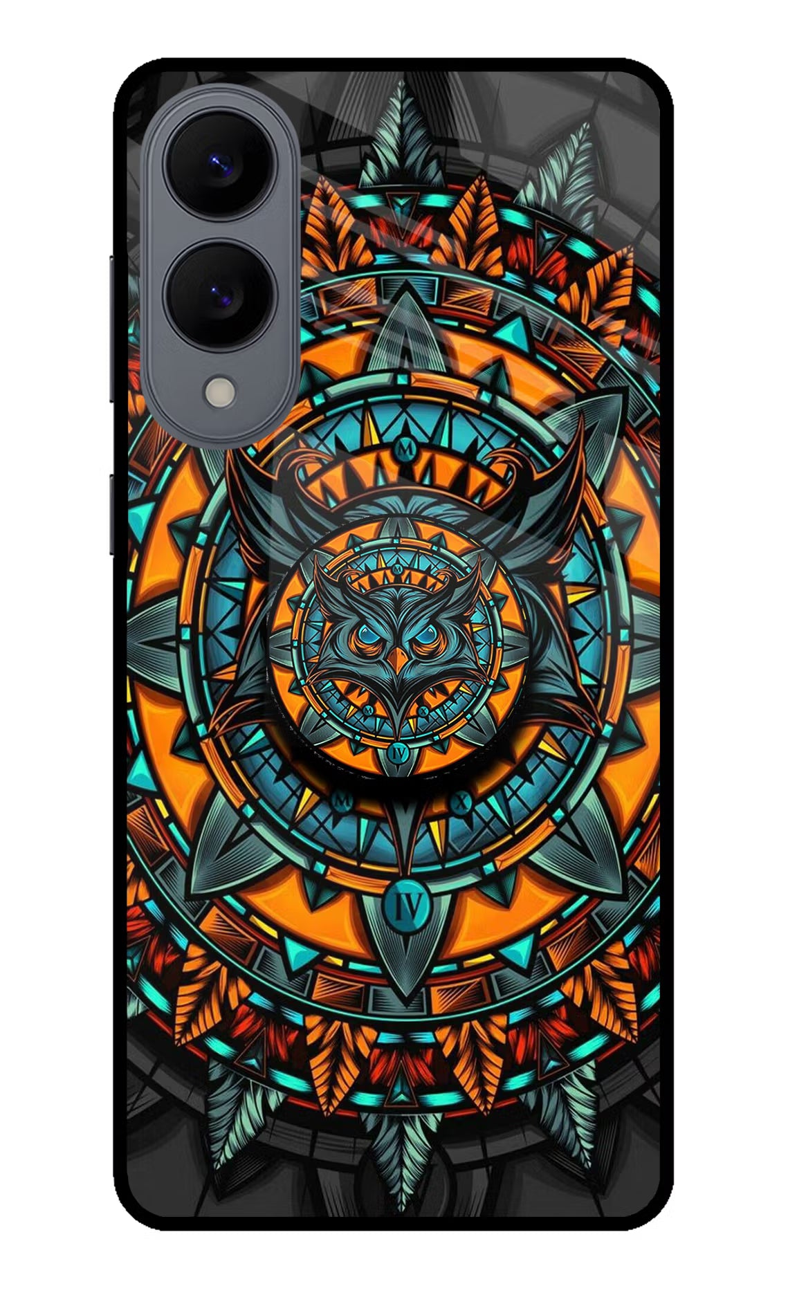 Angry Owl Samsung S25 Edge Pop Case by Casekaro