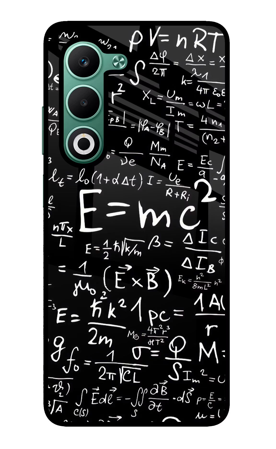 Physics Formula Oppo A5 5G Glass Case Back Cover by Casekaro
