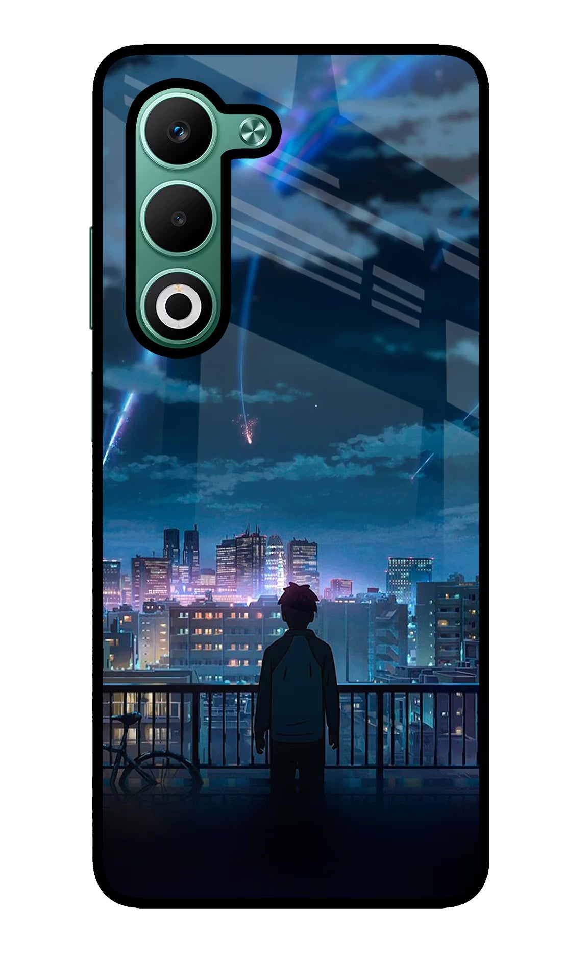 Anime Oppo A5 5G Glass Case