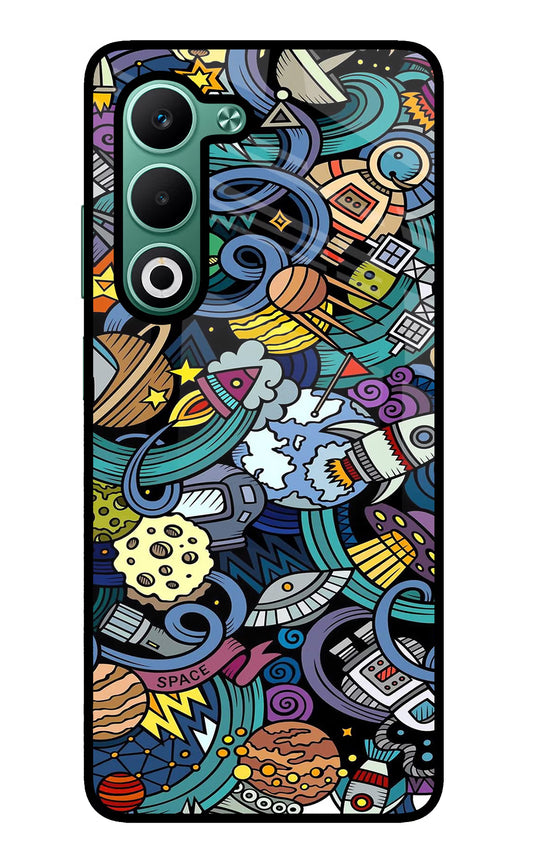 Space Abstract Oppo A5 5G Glass Case