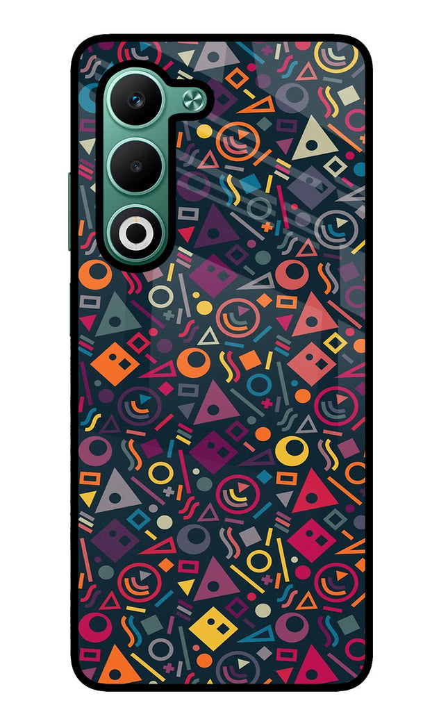 Geometric Abstract Oppo A5 5G Glass Case
