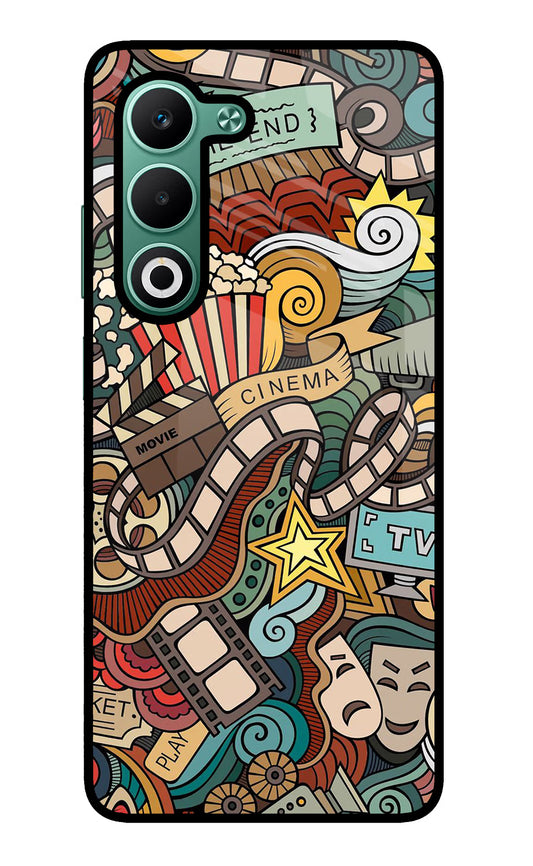 Cinema Abstract Oppo A5 5G Glass Case