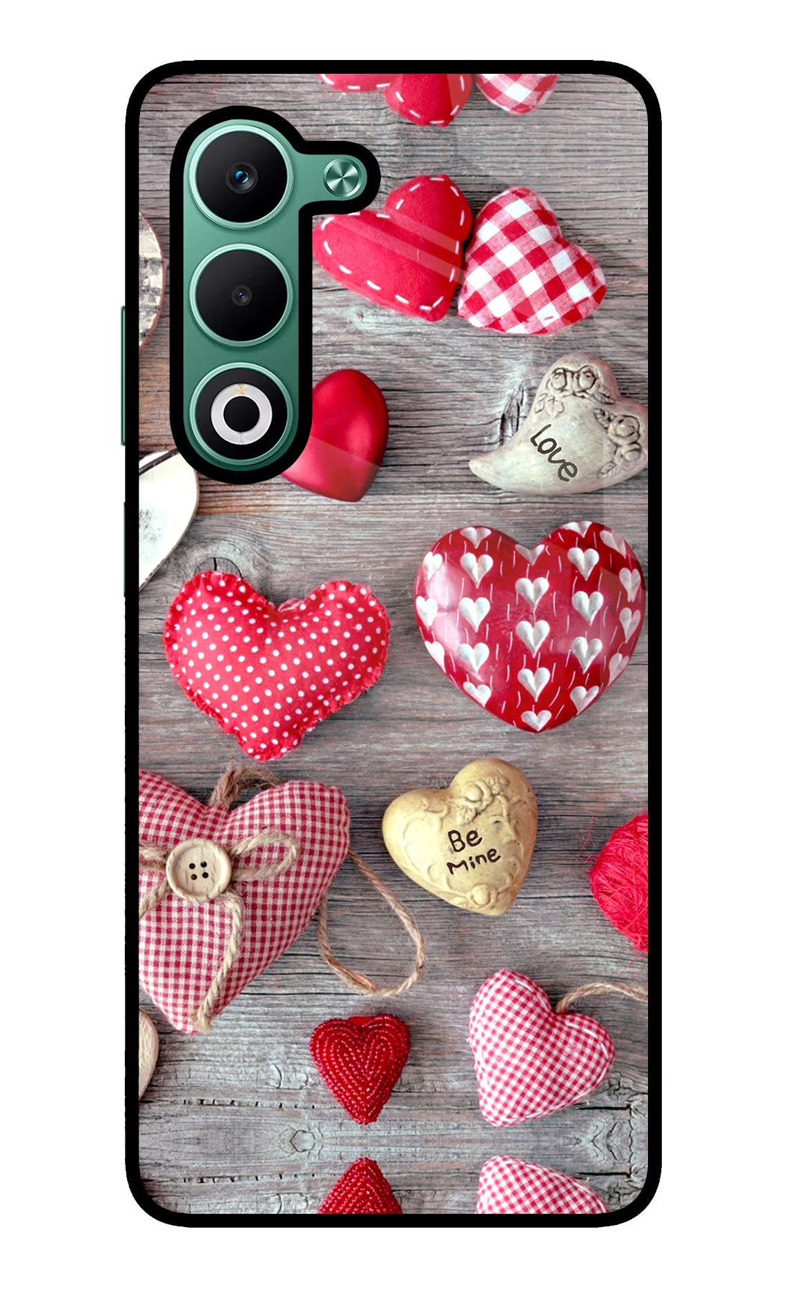 Love Wallpaper Oppo A5 5G Glass Case Back Cover by Casekaro