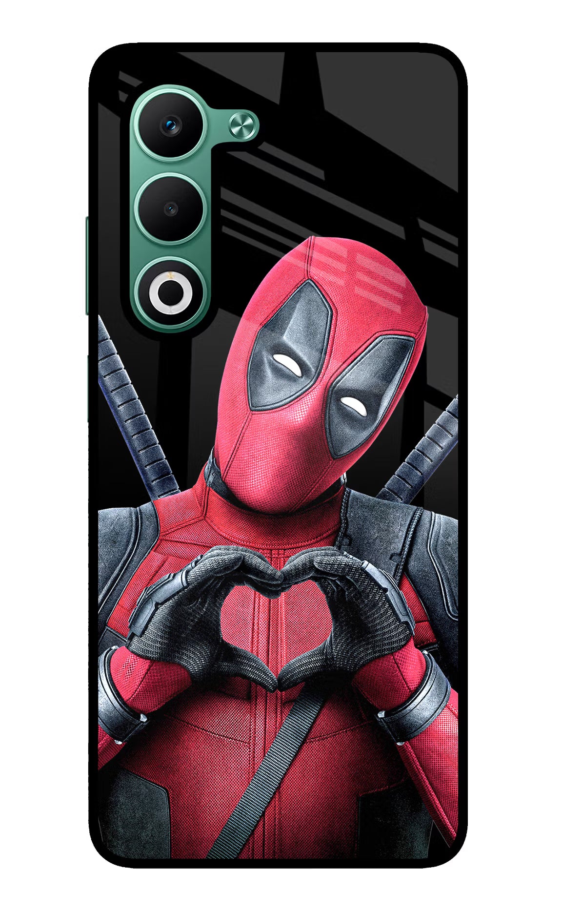 Deadpool Oppo A5 5G Glass Case Back Cover by Casekaro