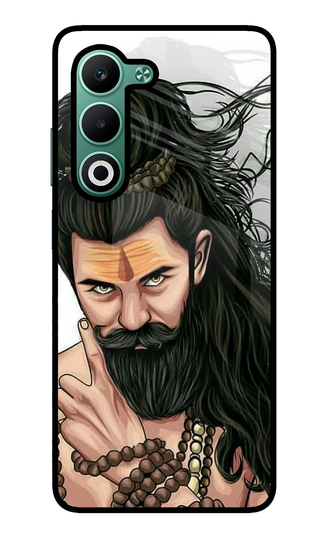 Mahadev Oppo A5 5G Glass Case Back Cover by Casekaro