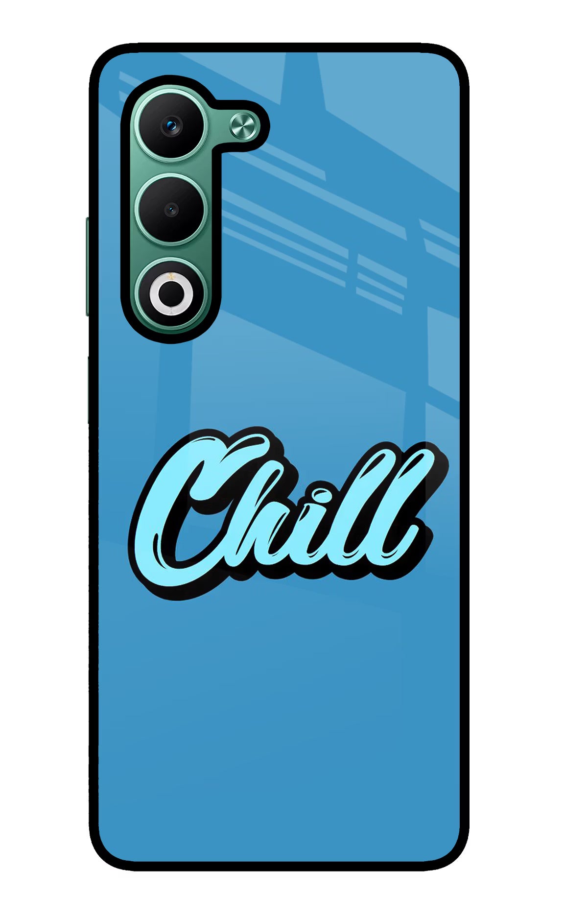 Chill Oppo A5 5G Glass Case Back Cover by Casekaro