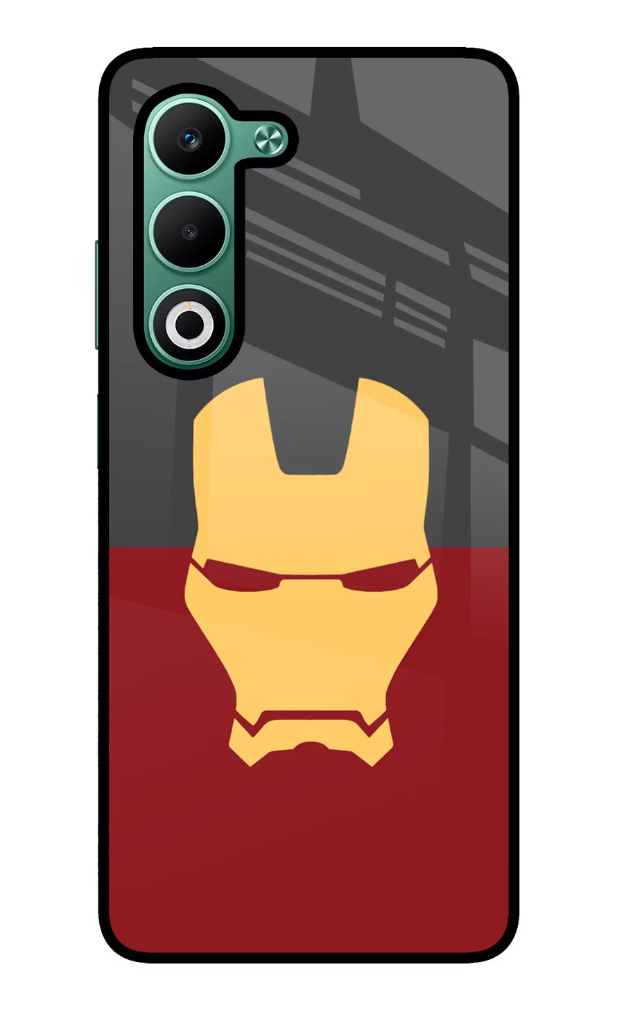 Ironman Oppo A5 5G Back Cover, Metal case