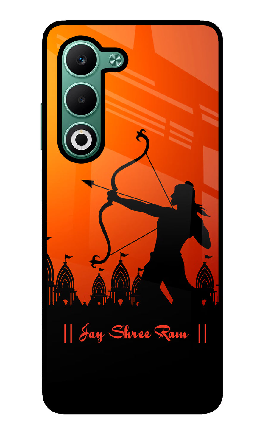 Lord Ram - 4 Oppo A5 5G Back Cover, Metal case