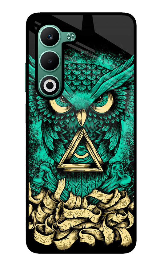 Green Owl Oppo A5 5G Glass Case