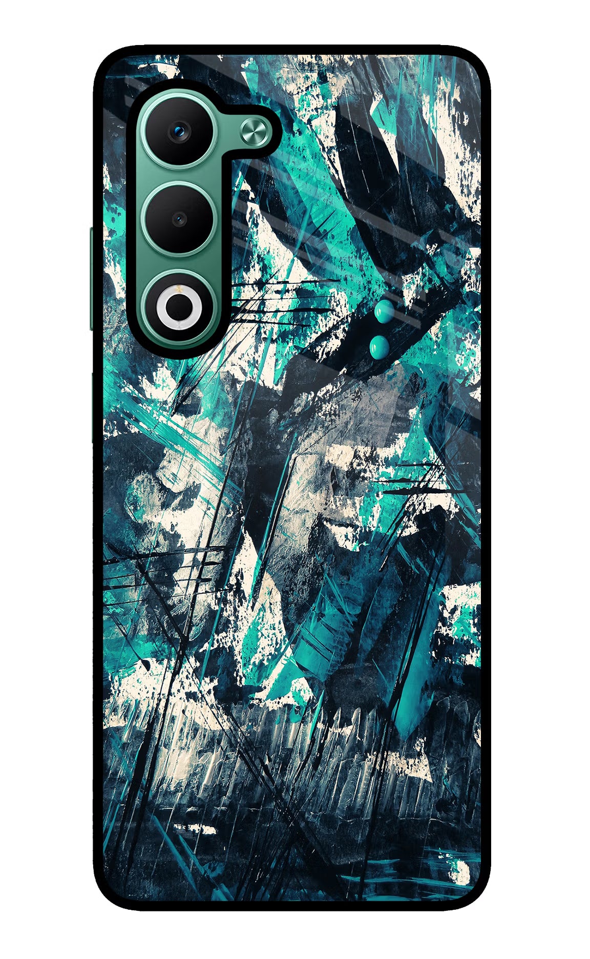 Artwork Oppo A5 5G Glass Case Back Cover by Casekaro