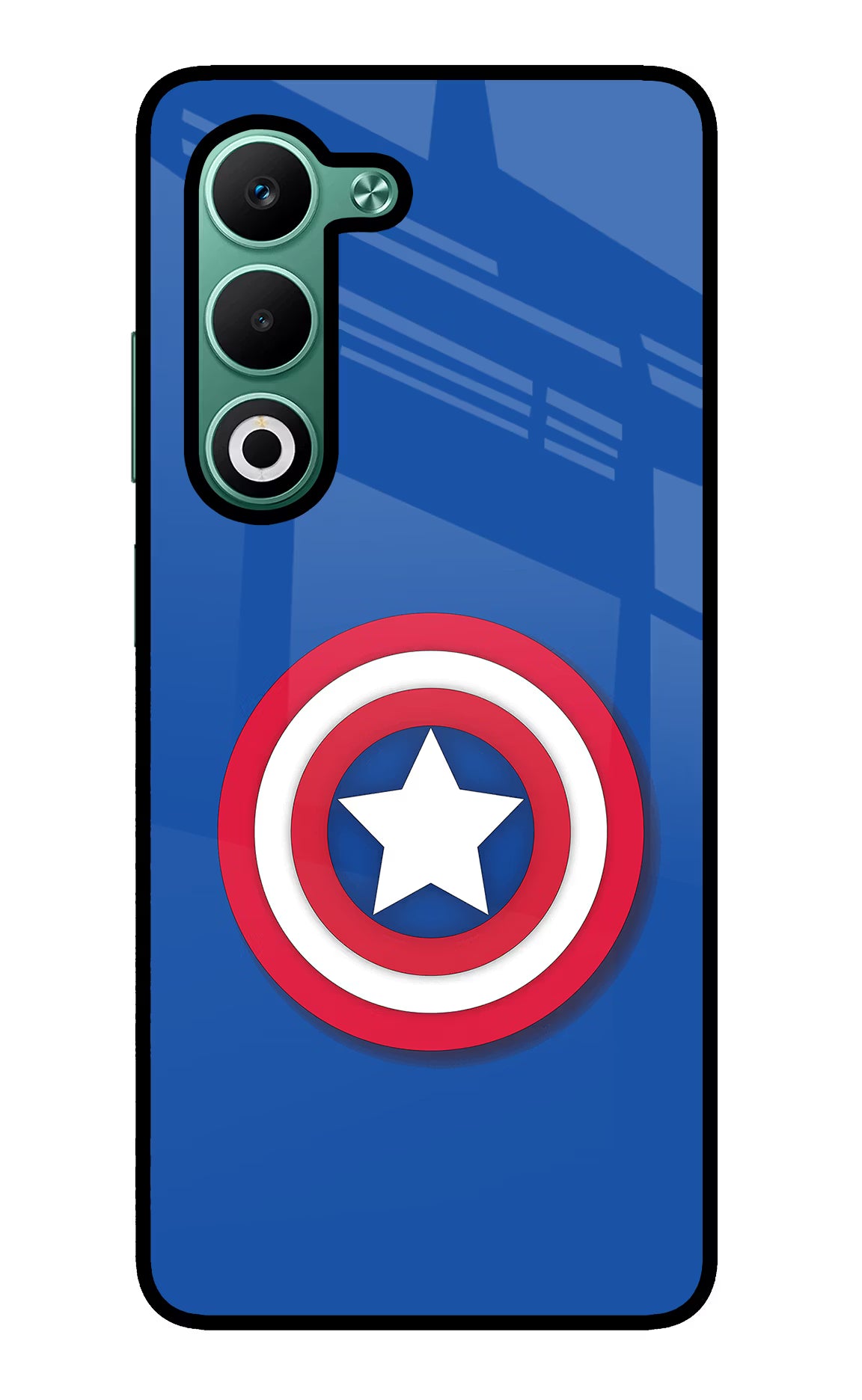 Shield Oppo A5 5G Glass Case Back Cover by Casekaro