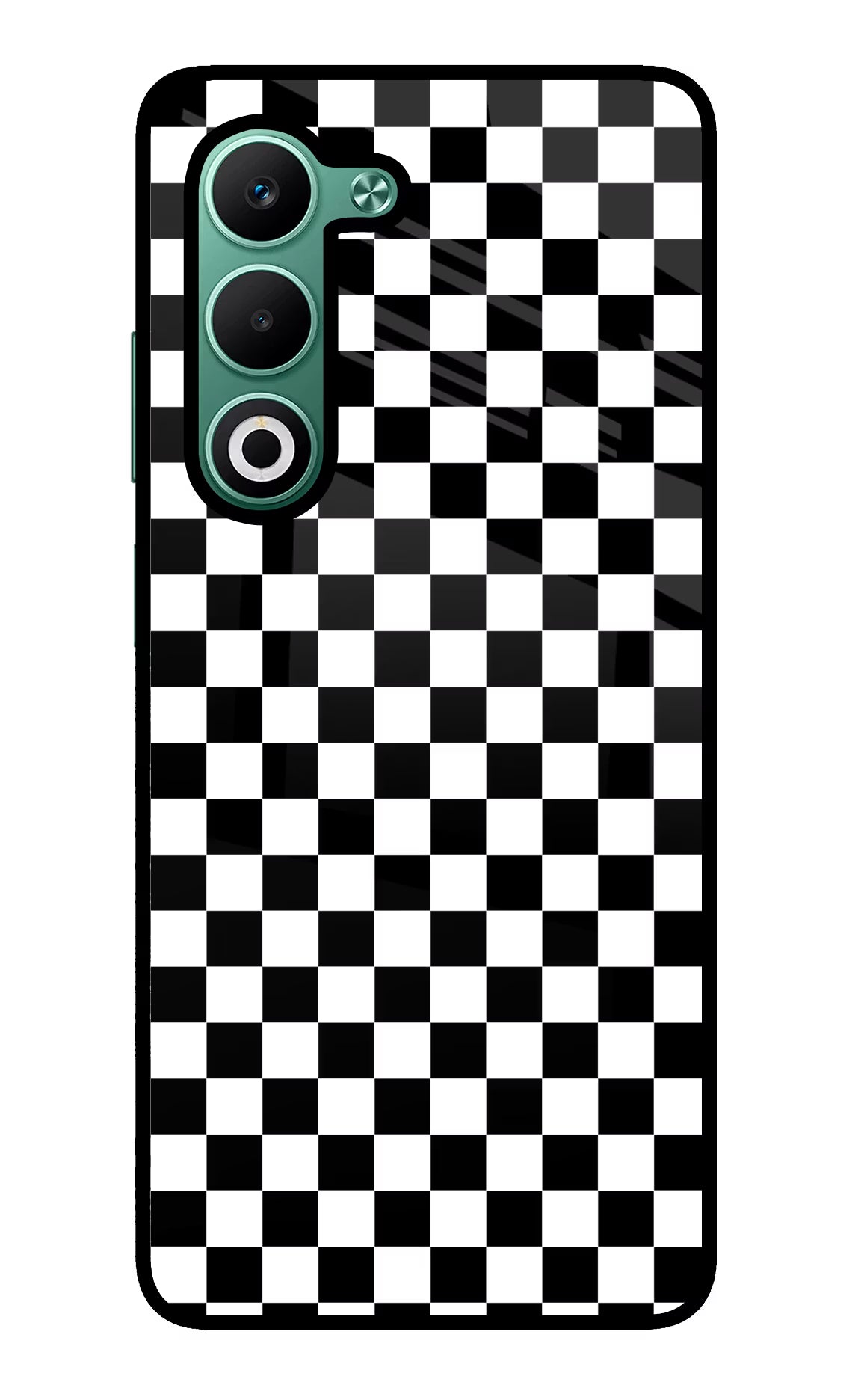 Chess Board Oppo A5 5G Glass Case Back Cover by Casekaro