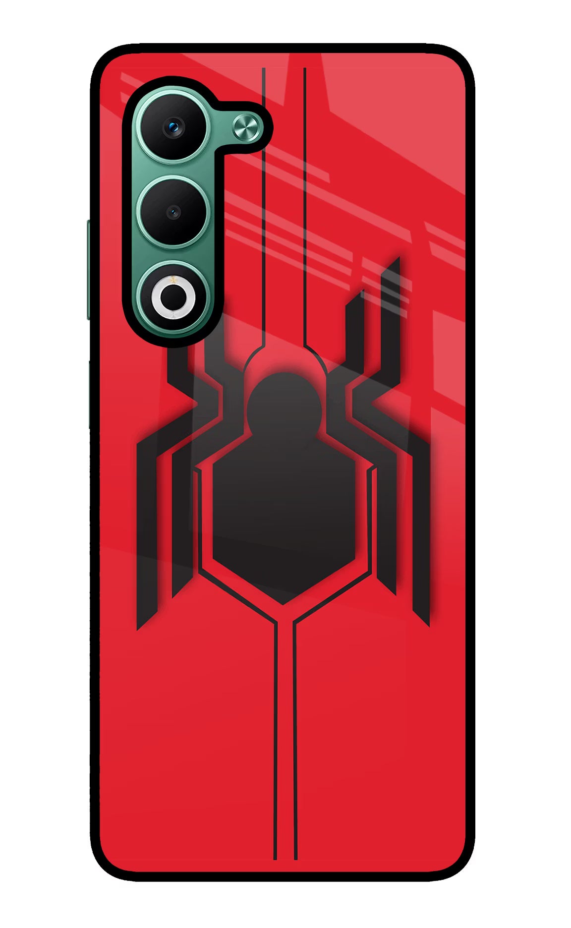 Spider Oppo A5 5G Glass Case Back Cover by Casekaro