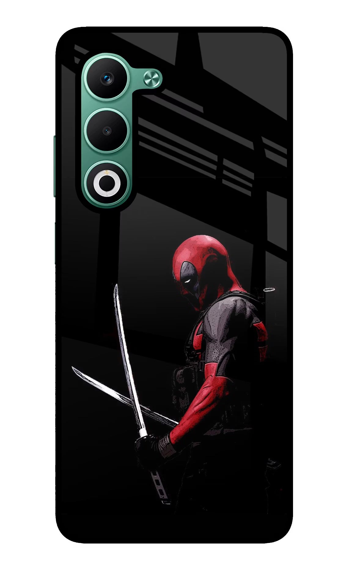 Deadpool Oppo A5 5G Glass Case Back Cover by Casekaro