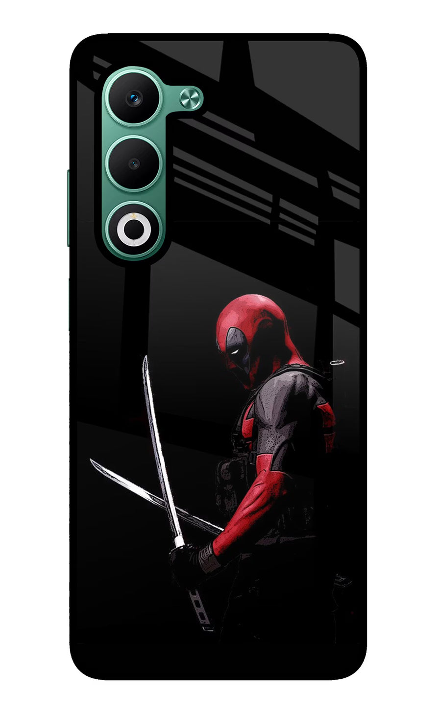 Deadpool Oppo A5 5G Back Cover, Metal case