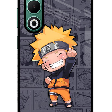Chota Naruto Oppo A5 5G Glass Case Back Cover by Casekaro
