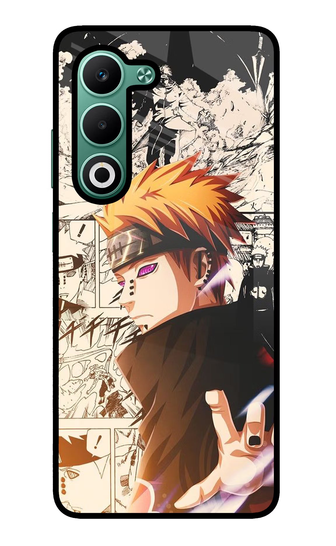 Pain Anime Oppo A5 5G Glass Case Back Cover by Casekaro