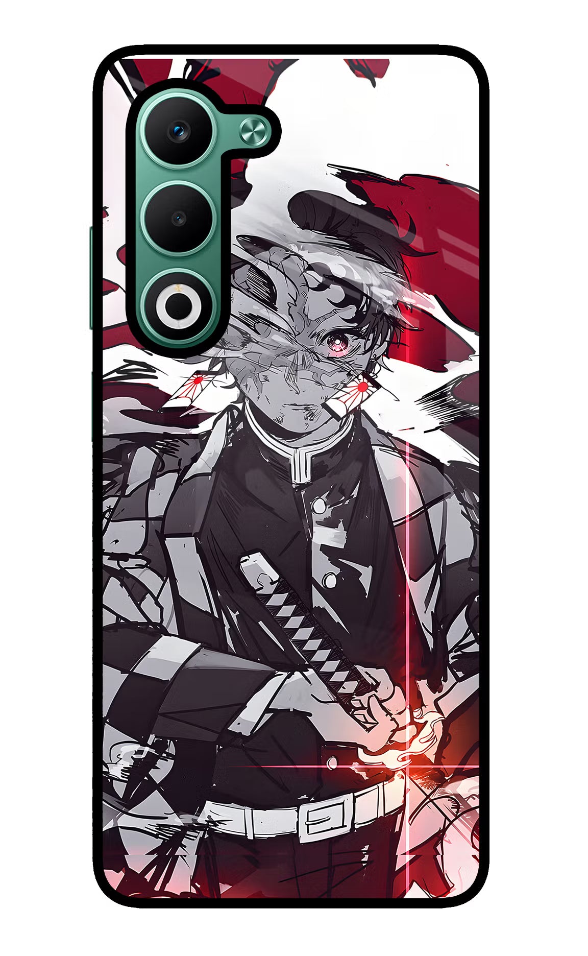 Demon Slayer Oppo A5 5G Glass Case