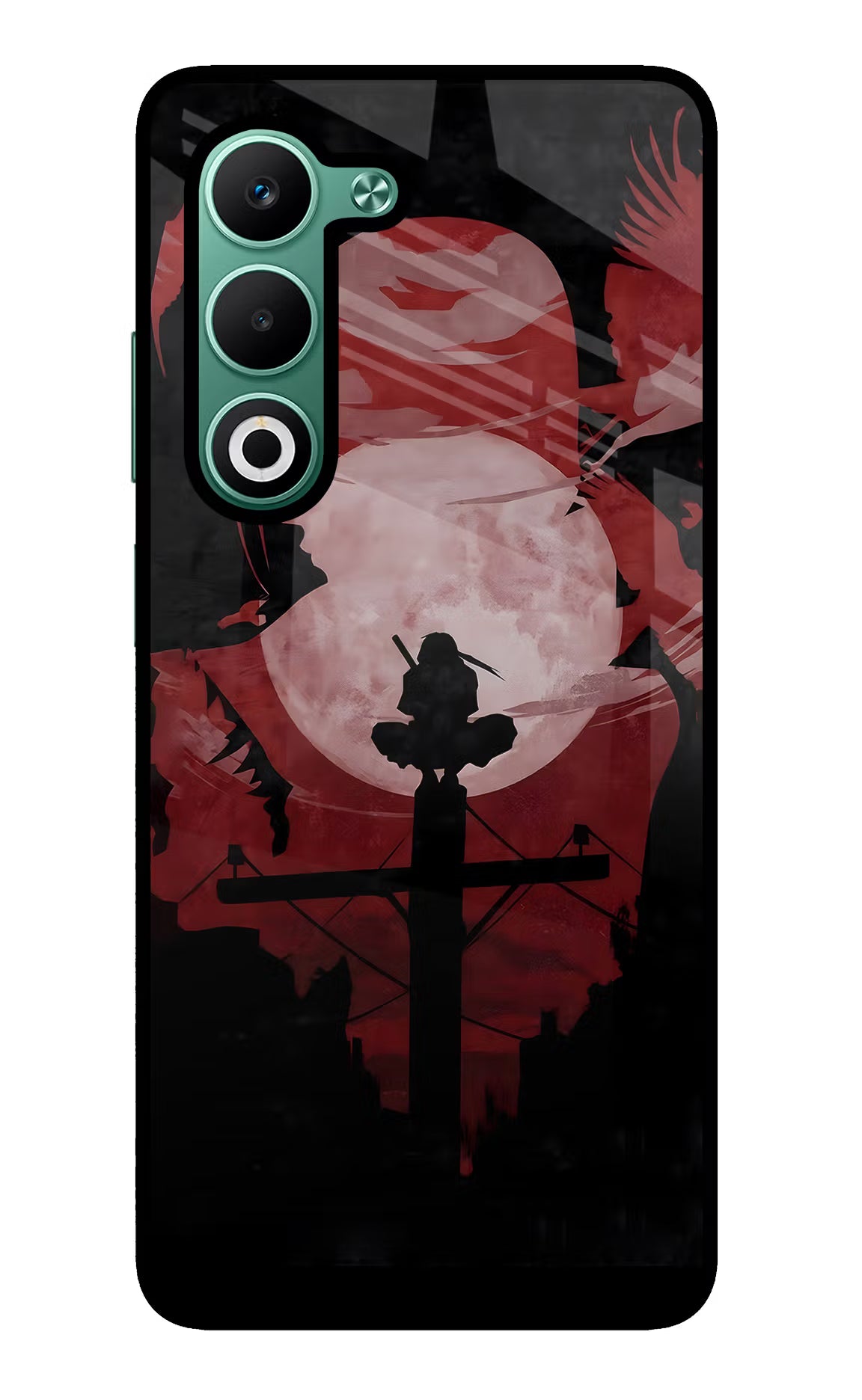 Naruto Anime Oppo A5 5G Glass Case Back Cover by Casekaro