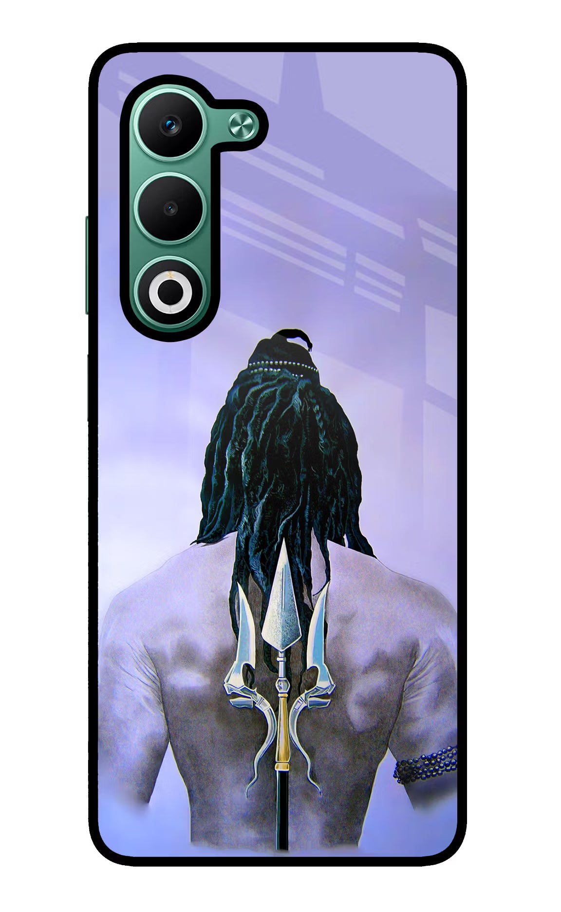 Shiva Oppo A5 5G Glass Case Back Cover by Casekaro