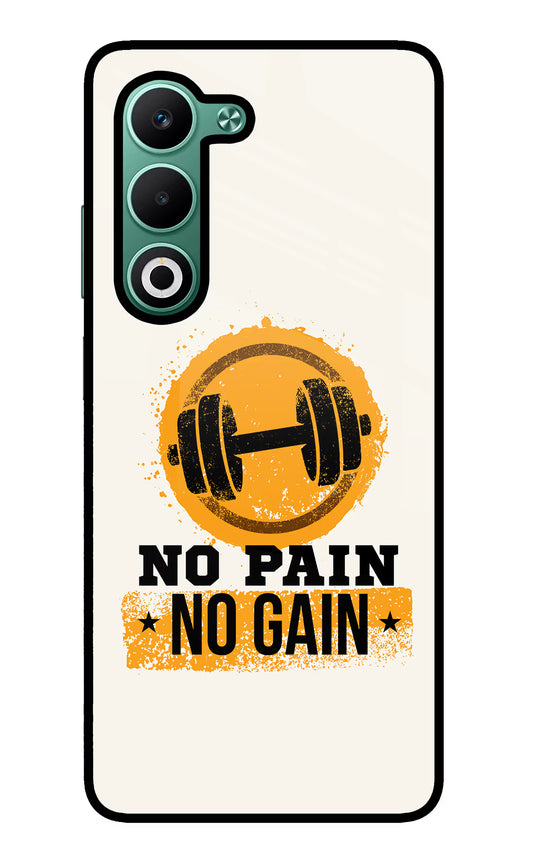 No Pain No Gain Oppo A5 5G Glass Case