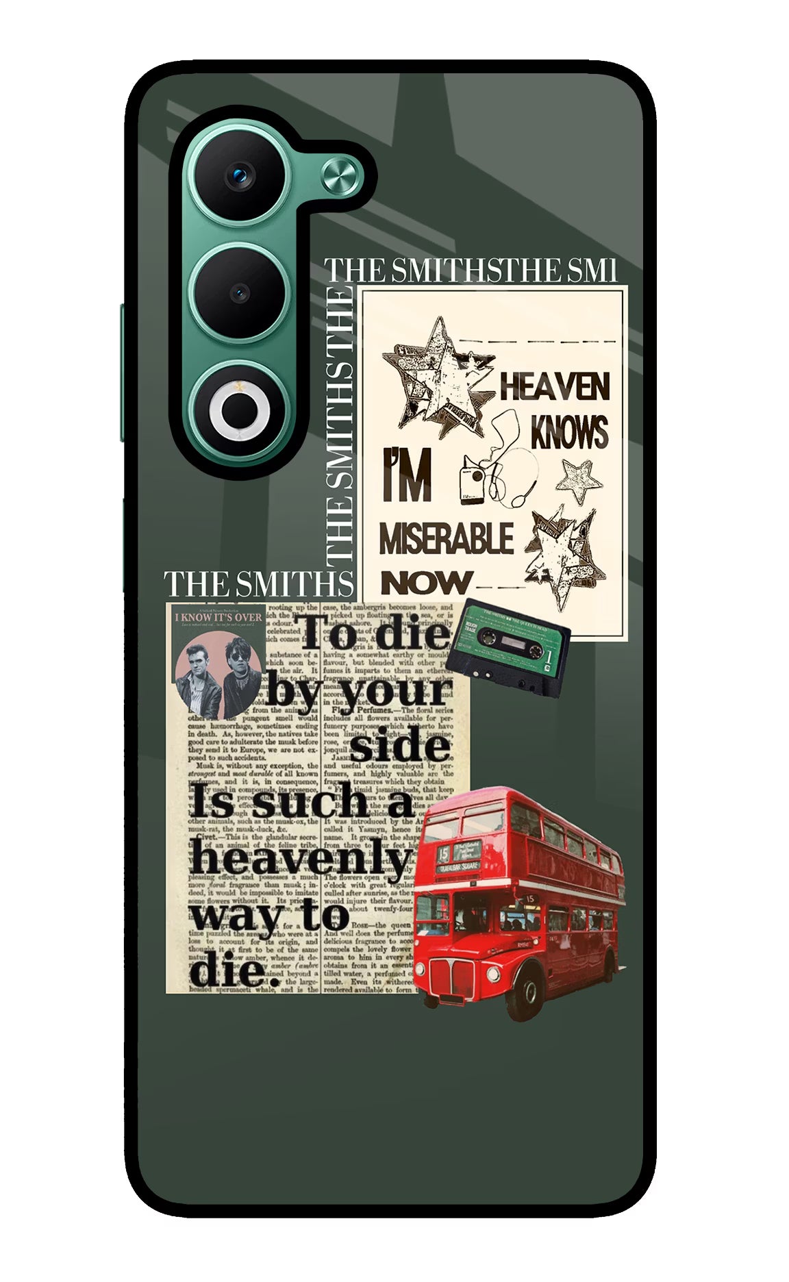 The Smiths Oppo A5 5G Glass Case Back Cover by Casekaro