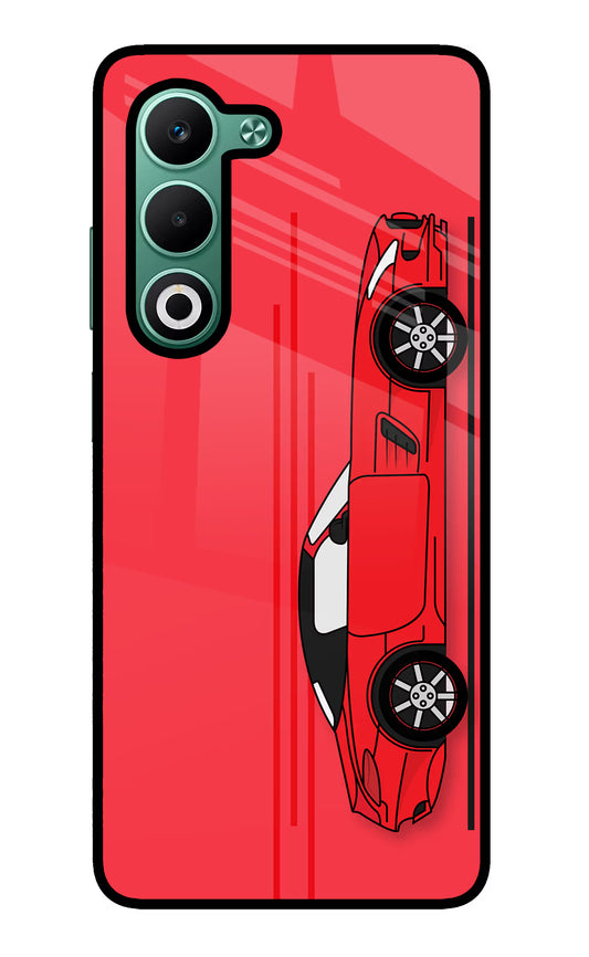 Red Velocity Oppo A5 5G Glass Case