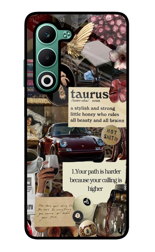 Taurus Zodiac Oppo A5 5G Glass Case